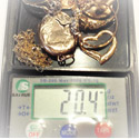 Weighing scrap gold